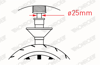 AMORTİSÖR ÖN GAZLI FIAT DUCATO 09 =>, PEUGEOT BOXER 2.2 06 =>, CITROEN JUMPER 2.2 06 => 