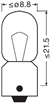 AMPUL 12V 53 4W PARK 