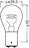 AMPUL 24 VOLT 101621 / 5 WATT [ ÇİFT DUY ] 1016 PARK -FREN