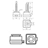 AMPUL D1S 85V 35W 4600K 
