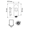 AMPUL H6 12V 6W HALOGEN 53 
