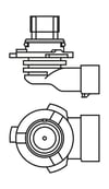 AMPUL PURE LIGHT 12V HB3 60 W P20D TEKLİ JİLETİN PAKET 