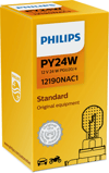 AMPUL PY24W 12V AMBER 