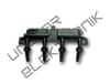 ATEŞLEME BOBİNİ+BUJİ KABLOSU (SET) CITROEN BERLINGO, C2, C3, PEUGEOT 207, PARTNER 1.1/1.4 05 => 