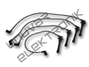 BUJİ KABLOSU TAKIM HONDA ACCORD 1.8/2.0 98 =>, CIVIC 1.4/1.5/1.6 98 => 