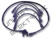BUJİ+BOBİN KABLOSU SiYAH RENAULT R9, R11, R21 85-00 