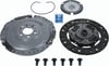 DEBRİYAJ SETİ BASKI+DİSK VW CADDY II 1.9 95-04, GOLF III 1.6/1.9 91-97, POLO 1.7/1.9 95-99 