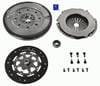 DEBRİYAJ SETİ VOLAN+BASKI+DİSK CITROEN BERLINGO 1.6 05-11, C4 I 1.6 04-11, C5 II 04 =>, PEUGEOT 206 04 =>, 207 1.6 06-13, 307 1.6 04-08, 308 I 1.6 07-14 