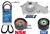 EKSANTRİK GERGİ KİTİ DEVİRDAİM 144 DİŞ EURO4 P206-P307-C1-C2-C3-BIPPER -NEMO-XSARA 1.4 HDİ FIEST A FUSION 02>08 1.4 TDCI 2S6Q8A615AB-2S6Q8591BA