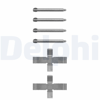 FREN BALATA MONTAJ TAKIMI ARKA MERCEDES-BENZ A 140 97-04, A 160 97-04, A 210 01-04, 190 1.8 / 2.0 83-90, C 180 93-00, C 200 93-00, C 280 93-00, C 220 96-00, E 200 93-95, E 220 93-95, E 280 93-95, E 250 93-95, E 300 93-95 