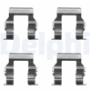 FREN BALATA MONTAJ TAKIMI ARKA MITSUBISHI GALANT V 2.5 92-96, PAJERO I 2.4 / 2.5 / 3.0 90-99, L400 2.0 / 2.4 95-05 