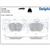 FREN BALATASI ARKA AUDI A3 1.2 TFSI 13-16, A3 1.4 TFSI / 1.8 TFSI 12-16, A3 2.0 TDI 13-16, VW GOLF VII 1.0 TSI 17 =>, GOLF VII 1.0 TSI 15 =>, GOLF VII 1.2 TSI 12 =>, GOLF VII 1.5 TSI 17 =>, GOLF VII 1.6 TDI 13 =>, GOLF VII VARIANT 1.2 TSI / 1.6 TDI 1