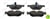 FREN BALATASI ARKA BMW E81 (06-12) E87 (03-12)) E82 09=>E88 08=> E90 (06-11) E91 E92 E93 07=> E84 X1 09=> 