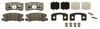 FREN BALATASI ARKA CHRYSLER SEBRING CABRIO 2.7 07-10, 2.0 CRD 07-10, 2.4 VVT 07-10 