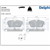 FREN BALATASI ÖN BMW 2 ACTIVE TOURER 216 İ 15-18, 214 D 14-18, MINI ONE 06-13, COOPER 06-13, ONE D 09-13 