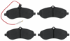 FREN BALATASI ÖN CITROEN JUMPY 2.0 İ 07=>, 1.6 HDİ 90 8V 07=>, 1.6 HDİ 90 16V 07=>, 2.0 HDİ 07=> 