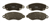 FREN BALATASI ÖN FORD TRANSIT 2.0-2.4 Dİ 00-06, 2.4 TDE 04-06, 2.4 TDCİ 04-06 