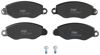FREN BALATASI ÖN FORD TRANSIT 2.0 Dİ 00-06, 2.0 TDCİ 02-06, 2.4 Dİ RWD 00-06 