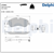 FREN BALATASI ÖN FORD TRANSIT 2.2 TDCİ 13=>, 2.2 TDCİ RWD 13=>, TRANSIT CUSTOM 2.2 TDCİ 12=> 