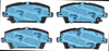 FREN BALATASI ÖN HONDA CIVIC VII HB 1.4 05=>, 2.2 CTDİ 05=> 