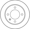 FREN DİSKİ ARKA 4 BİJON, BOYALI, 224 MM CITROEN XANTİA 1.6 İ 93-01, 1.8 İ 93-03, 1.9 D 94-98, 1.9 TD 93-03, 2.0 İ 93-03 