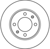 FREN DİSKİ ARKA 4 BİJON, BOYALI, 247 MM CITROEN SAXO 1.6 96-04, 1.6 VTS 96-03 