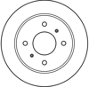 FREN DİSKİ ARKA 4 BİJON, BOYALI, 258 MM NISSAN PRİMERA 1.6-2.0 90-96, 2.0 16V 90-96, 2.0 İ 95-96 