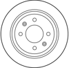FREN DİSKİ ARKA 4 BİJON, BOYALI, 258 MM SAAB 900 I 20 C 79-88, 2.0 İ 80-90, 2.0 T 86-91 