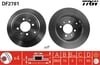 FREN DİSKİ ARKA 4 BİJON, BOYALI, 290,5 MM PEUGEOT 406 1.6 95-04, 1.8 16V 00-04, 1.9 D 96-04, 1.9 TD 95-04, 2.0 16V 95-04, 2.0 T 96-04 