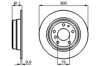 FREN DİSKİ ARKA 5 BİJON 300 MM BMW E34518 I 89-94