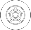 FREN DİSKİ ARKA 5 BİJON, BOYALI, 245 MM AUDI A4 1.6 94-00 