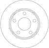FREN DİSKİ ARKA 5 BİJON, BOYALI, 255 MM AUDI A6 2.8 QUATTRO 99-01, 2.5 TDİ QUATTRO 00-05 