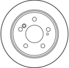 FREN DİSKİ ARKA 5 BİJON, BOYALI , 258 MM MERCEDES-BENZ 190 E 1.8 90-93, 2.0 82-90, E 20 82-93, E 2.3 86-93, E 2.3-16 84-88, E 2.5-16 88-93, 2.3 E 82-88, E 2.6 86-93, D 2.0 83-93, D 2.5 85-93, 2.6 82-88, D 2.5 89-93, TD 2.5 88-93 