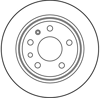 FREN DİSKİ ARKA 5 BİJON, BOYALI, 260 MM OPEL VECTRA A 2.5 V6 93-95 