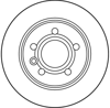 FREN DİSKİ ARKA 5 BİJON, BOYALI, 268 MM FORD GALAXY 2.0 İ 95-06, 2.3 16V 97-06, 2.8 İ V6 95-00, 1.9 TDİ 95-06 