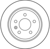 FREN DİSKİ ARKA 5 BİJON, BOYALI, 280 MM MERCEDES-BENZ V SERİSİ V 230 96-03 