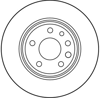 FREN DİSKİ ARKA 5 BİJON, BOYALI, 286 MM OPEL VECTRA B 2.0 İ 95-02, 2.5 İ V6 95-00 