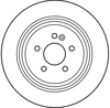 FREN DİSKİ ARKA 5 BİJON, BOYALI, 331,5 MM MERCEDES-BENZ M SERİSİ ML 320 98-02, ML 350 02-05, ML 430 98-05, ML 500 01-05, ML 270 CDİ 99-05, ML 400 CDİ 01-05 