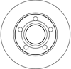 FREN DİSKİ ARKA 5 BİJON,BOYALI, 245 MM AUDI A4 1.8 QUATTRO 95-00 