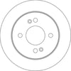 FREN DİSKİ ARKA BOYALI, 4 BİJON, 234 MM HYUNDAI İ10 1.0 11-17, 1.1-1.2 08-13, 1.1 CRDİ 08-11 