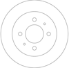 FREN DİSKİ ARKA BOYALI, 4 BİJON, 236 MM MITSUBISHI CARISMA 1.6 95-06, 1.9 TD 96-00 