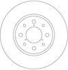 FREN DİSKİ ARKA BOYALI, 4 BİJON, 251 MM ALFA ROMEO MITO 0.9 13=>, 1.4 11=>, 1.4 TB 13=>, 1.6 JTDM 08=> 