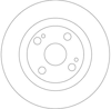 FREN DİSKİ ARKA BOYALI, 4 BİJON, 261 MM MAZDA 323 S VI 1.6 01-04, 1.3 16V 98-01, 1.9 16V 98-04, 2.0 01-04 