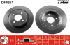 FREN DİSKİ ARKA BOYALI, 4 BİJON, 280 MM FORD FOCUS ST170 02-04 