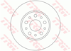 FREN DİSKİ ARKA BOYALI, 5 BİJON, 251 MM FIAT EGEA 500L 0.9-.4 12=>, 1.3 D MULTİJET 12=>, 1.6 D MULTİJET 12-18 