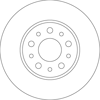 FREN DİSKİ ARKA BOYALI, 5 BİJON, 251 MM FIAT EGEA 500L 0.9-.4 12=>, 1.3 D MULTİJET 12=>, 1.6 D MULTİJET 12-18 