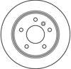 FREN DİSKİ ARKA BOYALI, 5 BİJON, 258 MM MERCEDES-BENZ A SERİSİ A 160 97-04 