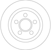 FREN DİSKİ ARKA BOYALI, 5 BİJON, 278 MM FORD TRANSIT CONNECT 1.8 16V 02-13, 1.8 Dİ 02-13, 1.8 TDCİ 02-13 