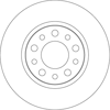 FREN DİSKİ ARKA BOYALI, 5 BİJON, 278 MM ALFA ROMEO 159 1.9 JTDM 16V 05-11 