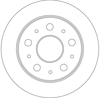 FREN DİSKİ ARKA BOYALI, 5 BİJON, 280 MM FIAT DUCATO 2.0 94-02, 2.8 D 98-02, 2.8 TDİ 97-02, 2.8 TDİ 4X4 99-02, 2.8 JTD 00-02 